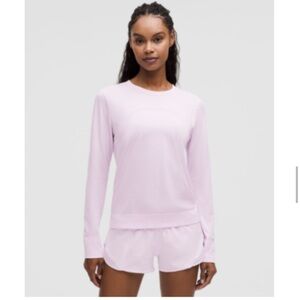 lululemon athletica Pink Relaxed Long Sleeve Top